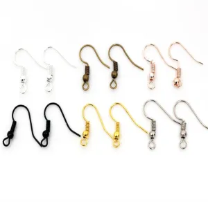 100pcs/lot 20x17mm DIY Earring Findings Hooks