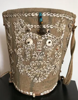 1113 Antique Dayak Borneo Baby Carrier