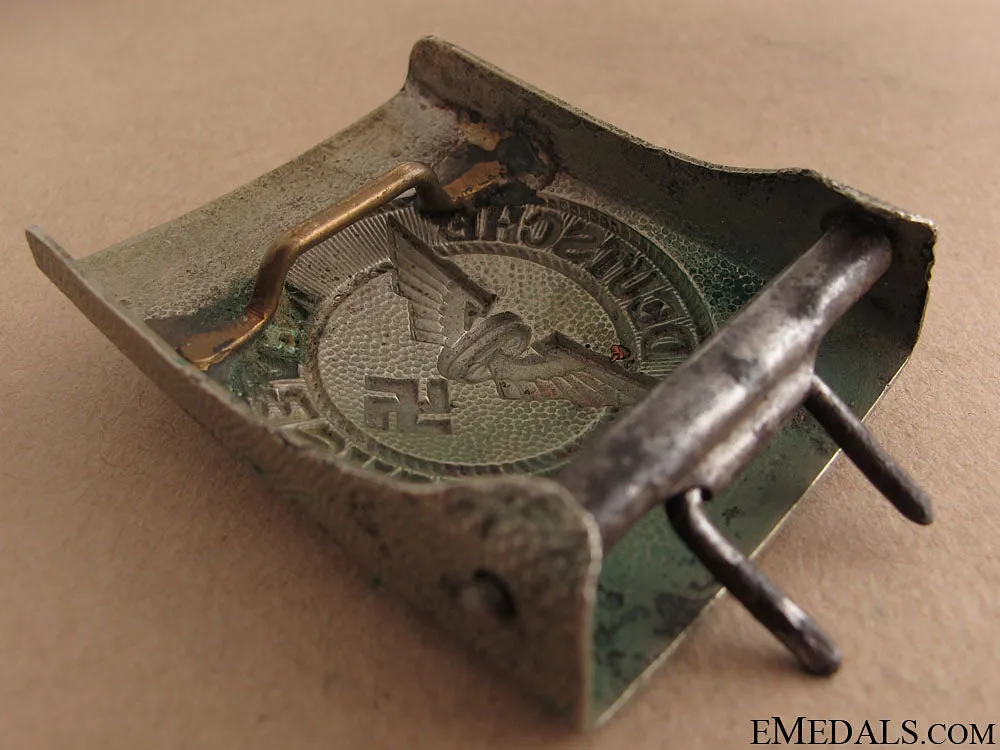 1935 Railway Police Em Buckle