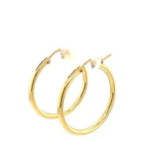 27mm Hoop Earrings