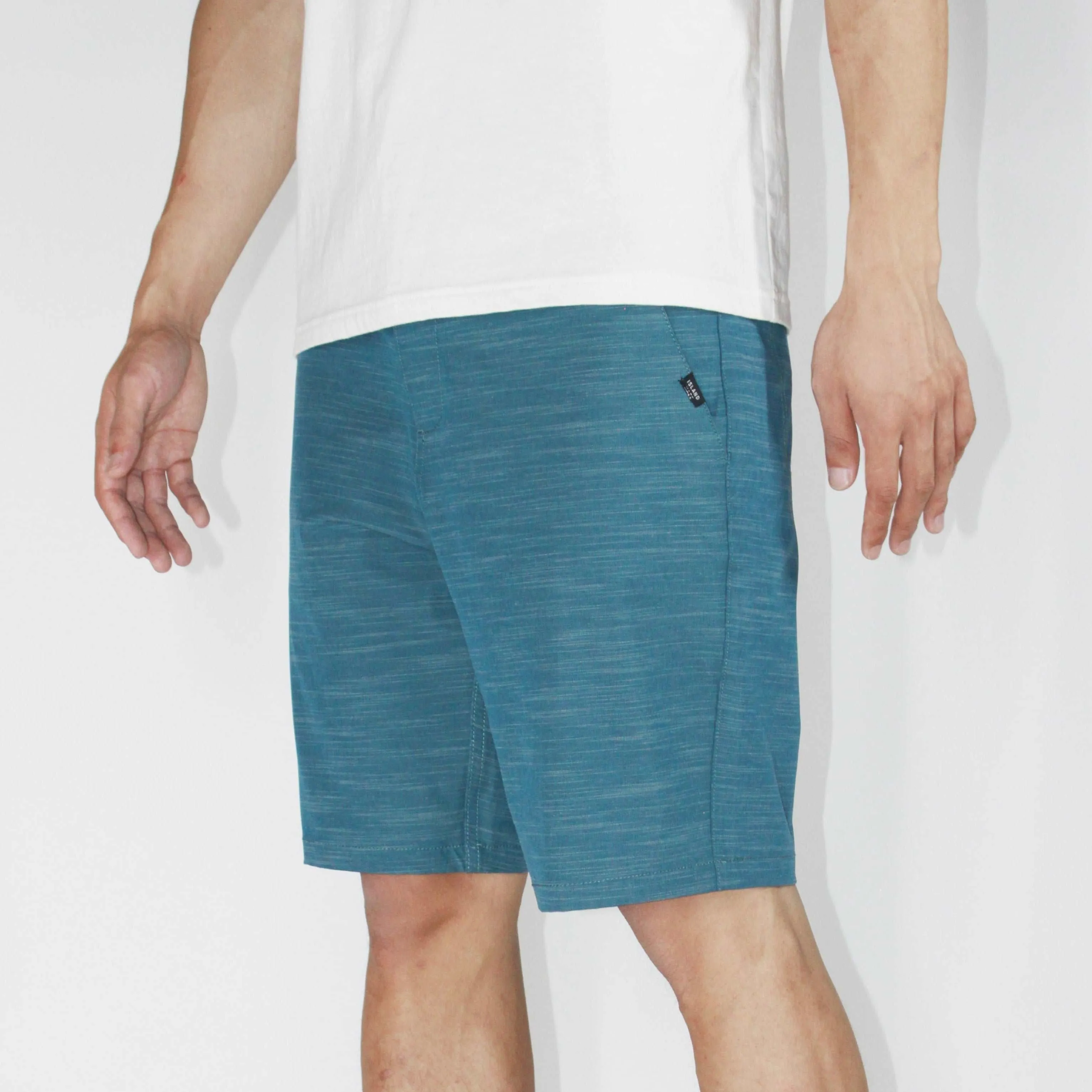 9"  Fixed Waistband Hybrid Shorts - Leisure Loose