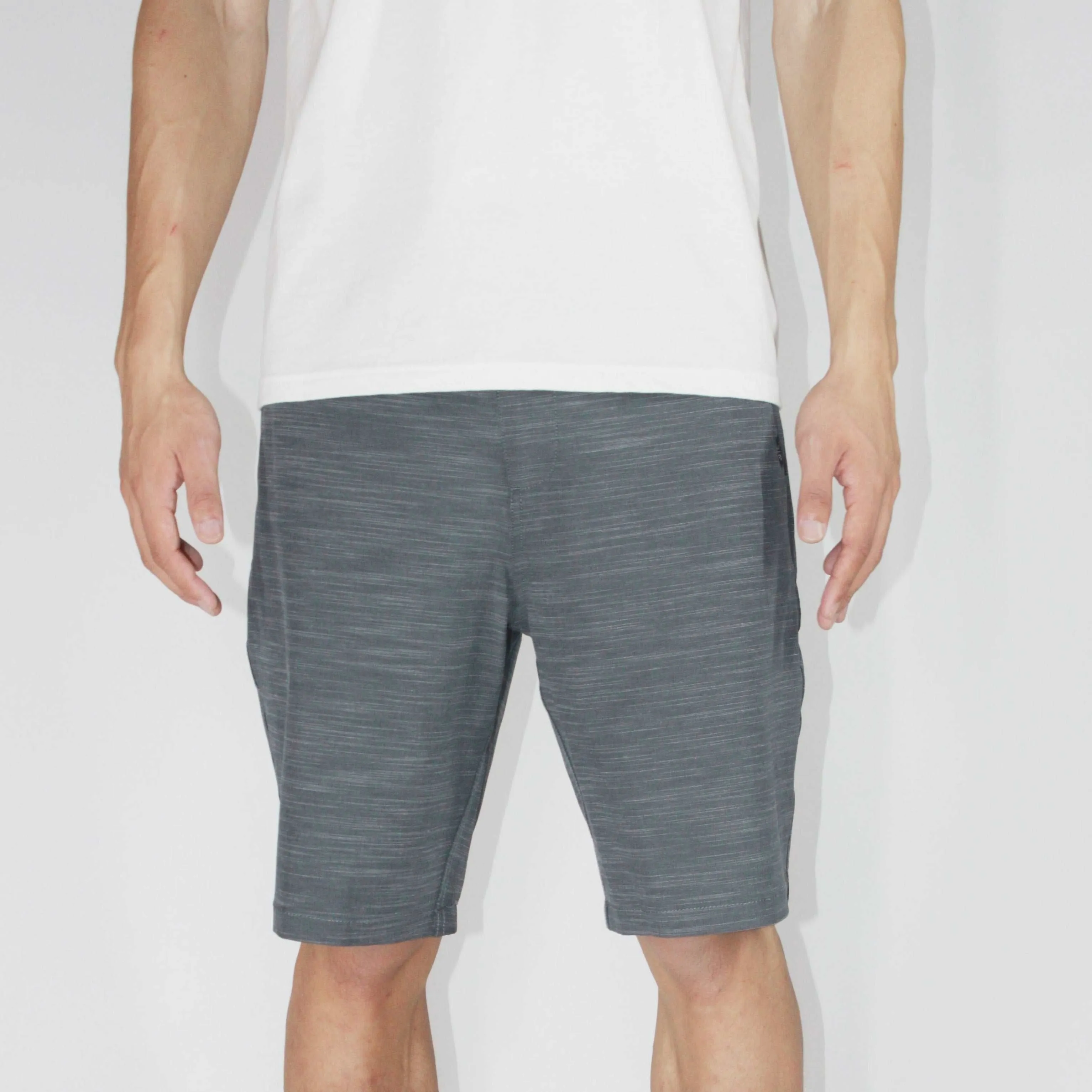 9"  Fixed Waistband Hybrid Shorts - Leisure Loose