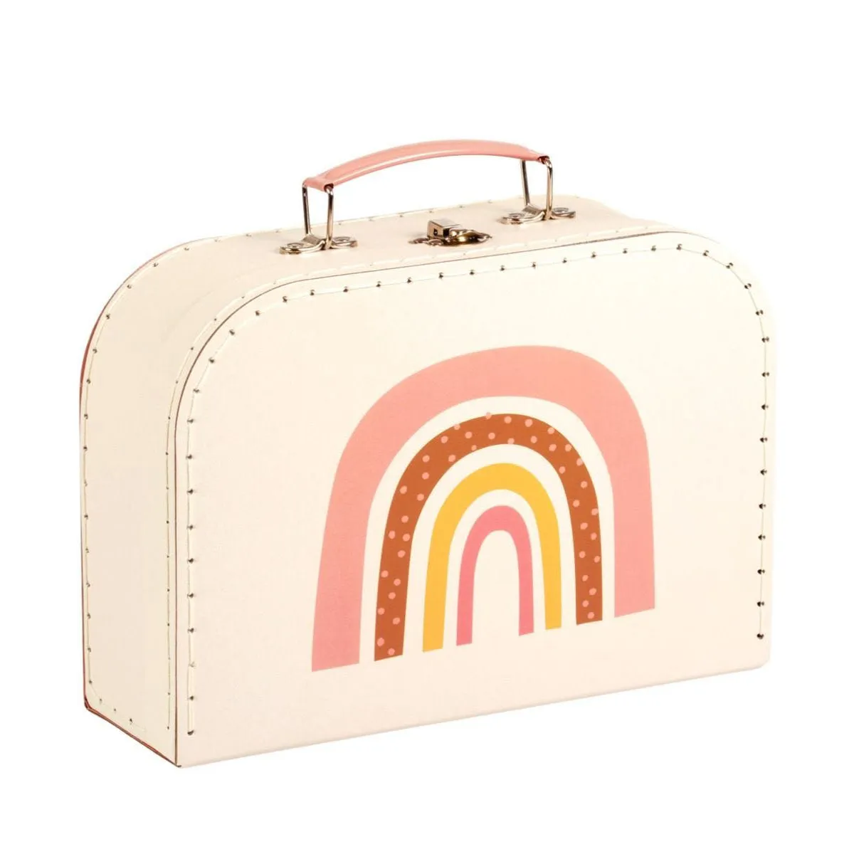 A Little Lovely Company Suitcase Set: Rainbows