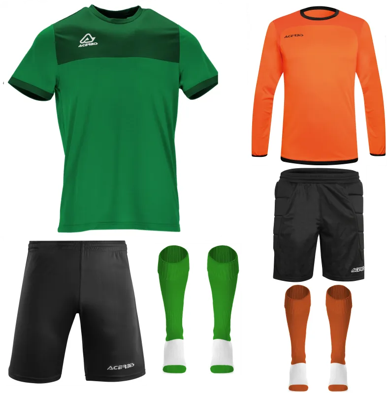 ACERBIS HARPASTON KIT BUNDLE GREEN DARK GREEN