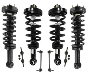 Air Spring Bag Strut to Coil Over Strut Conversion Fits 07-13 Expedition 8pc