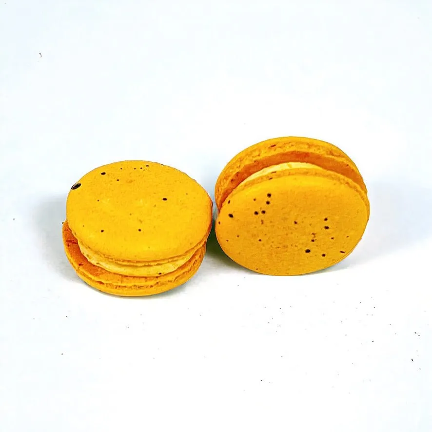 All Natural Thai Tea Vegan French Macarons | Available in 24 & 48 Pack