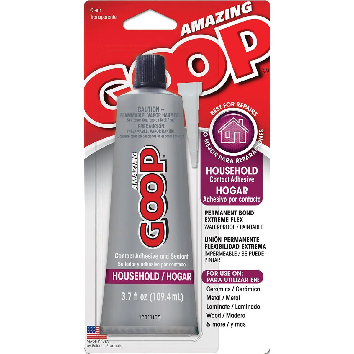 Amazing Goop 3.7 Oz Household Adhesive