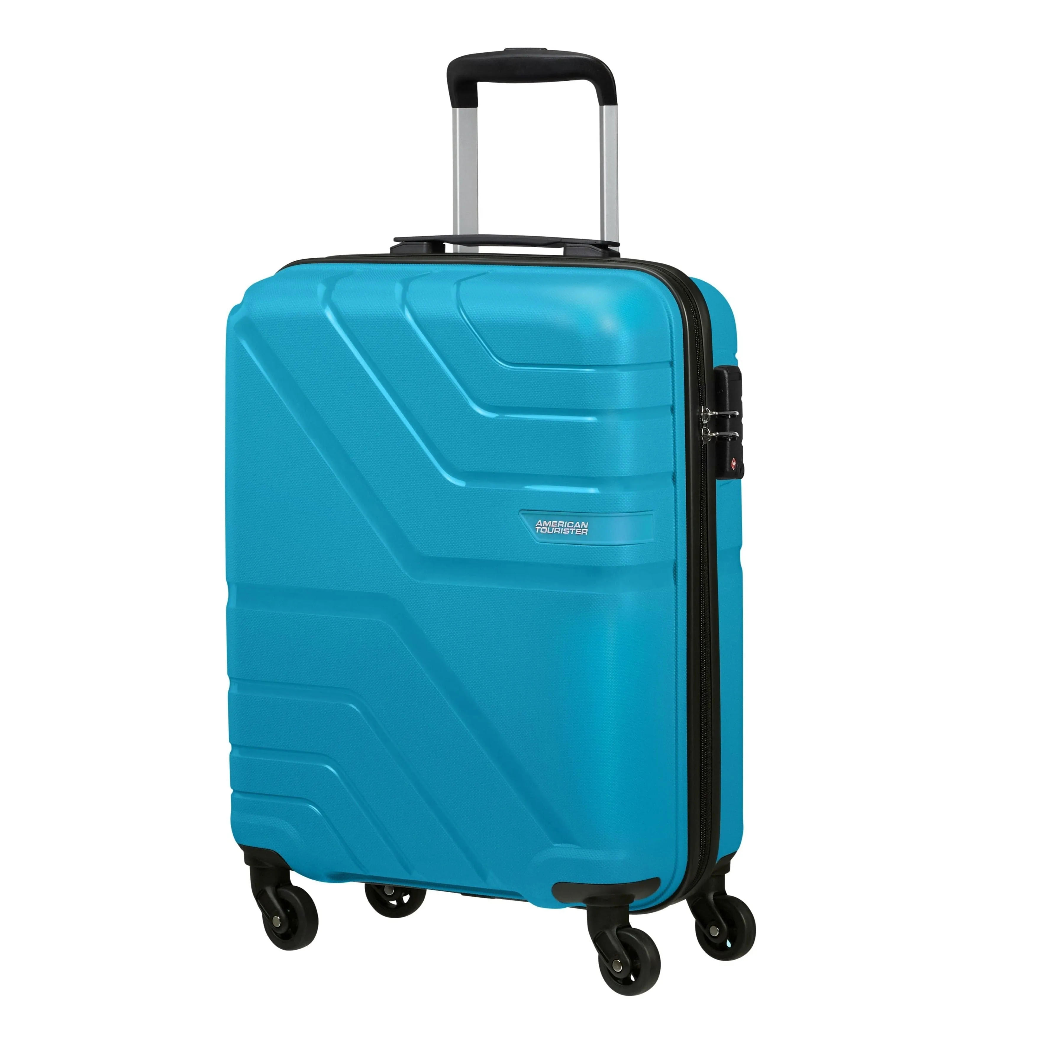 American Tourister Upland Spinner Suitcase 68cm Light Blue