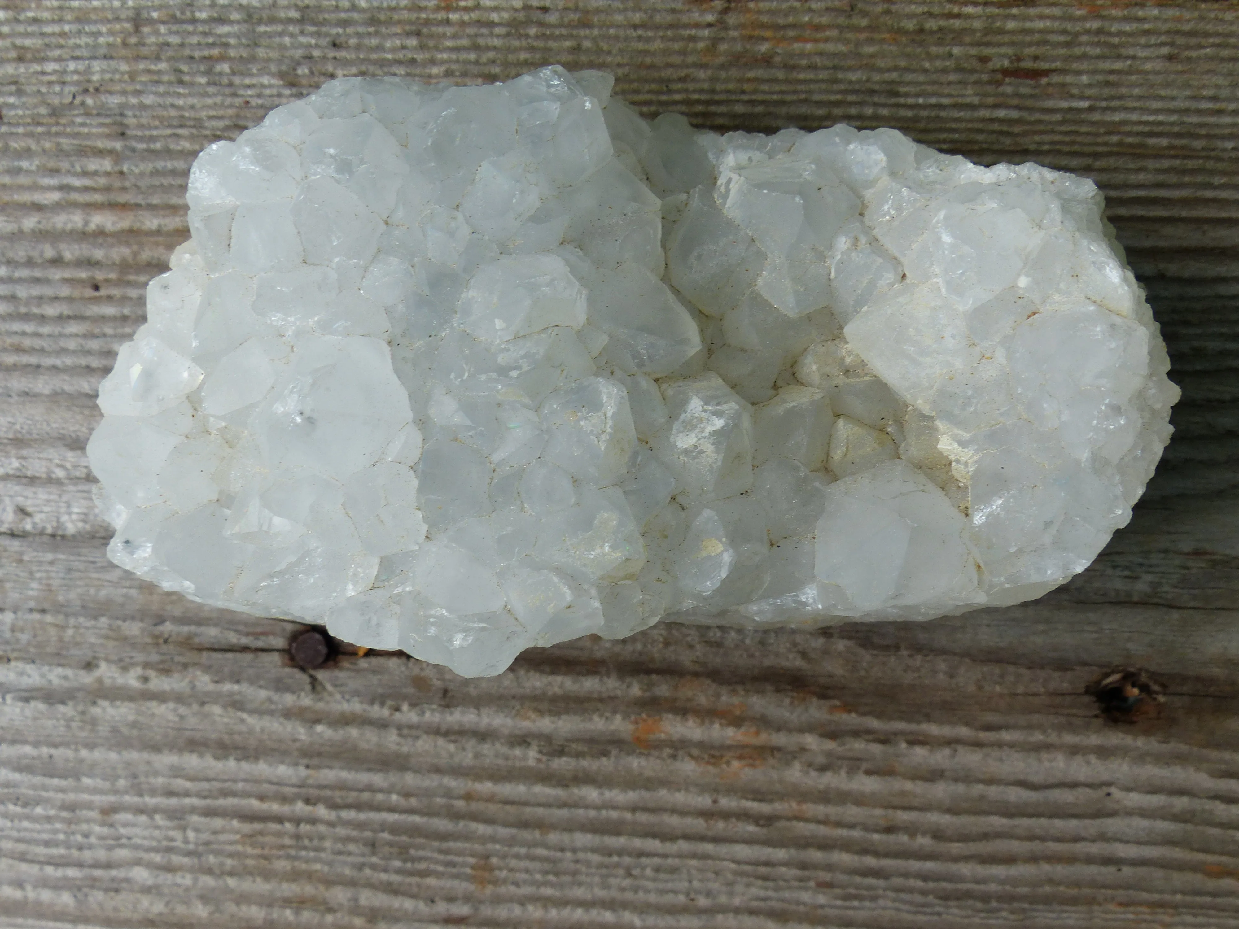 Anandalite Cluster, Natural Aurora Quartz Cluster