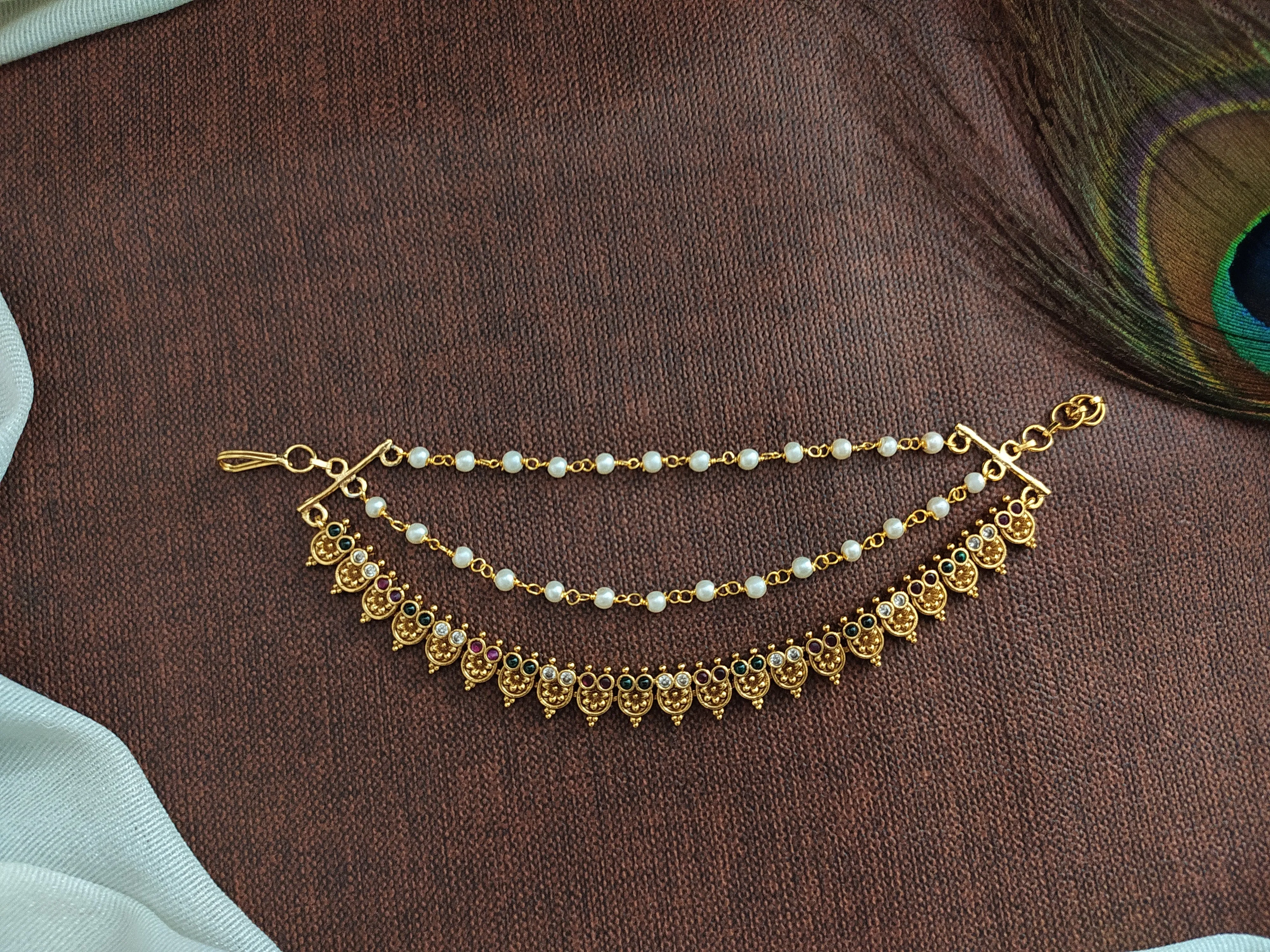 Antique Matil - Featuring Delicate Pearl Strands