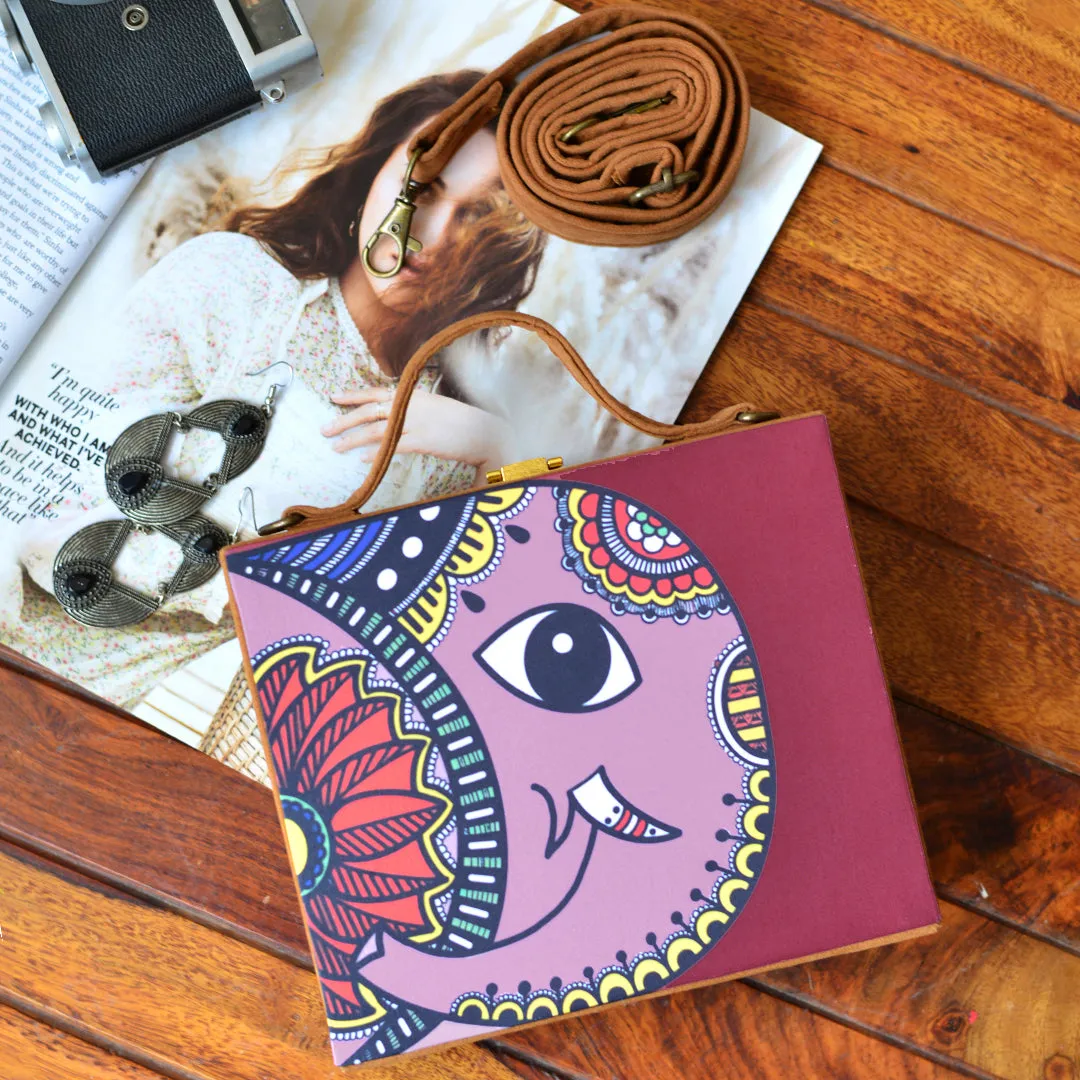 Artistic Elephant Clutch