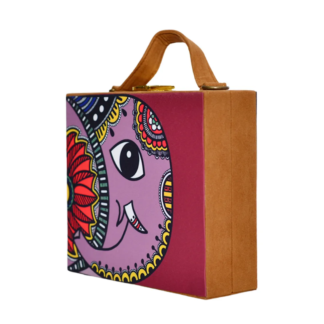 Artistic Elephant Clutch