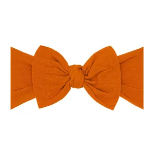 Baby Bling Classic Knot Headband - Pumpkin