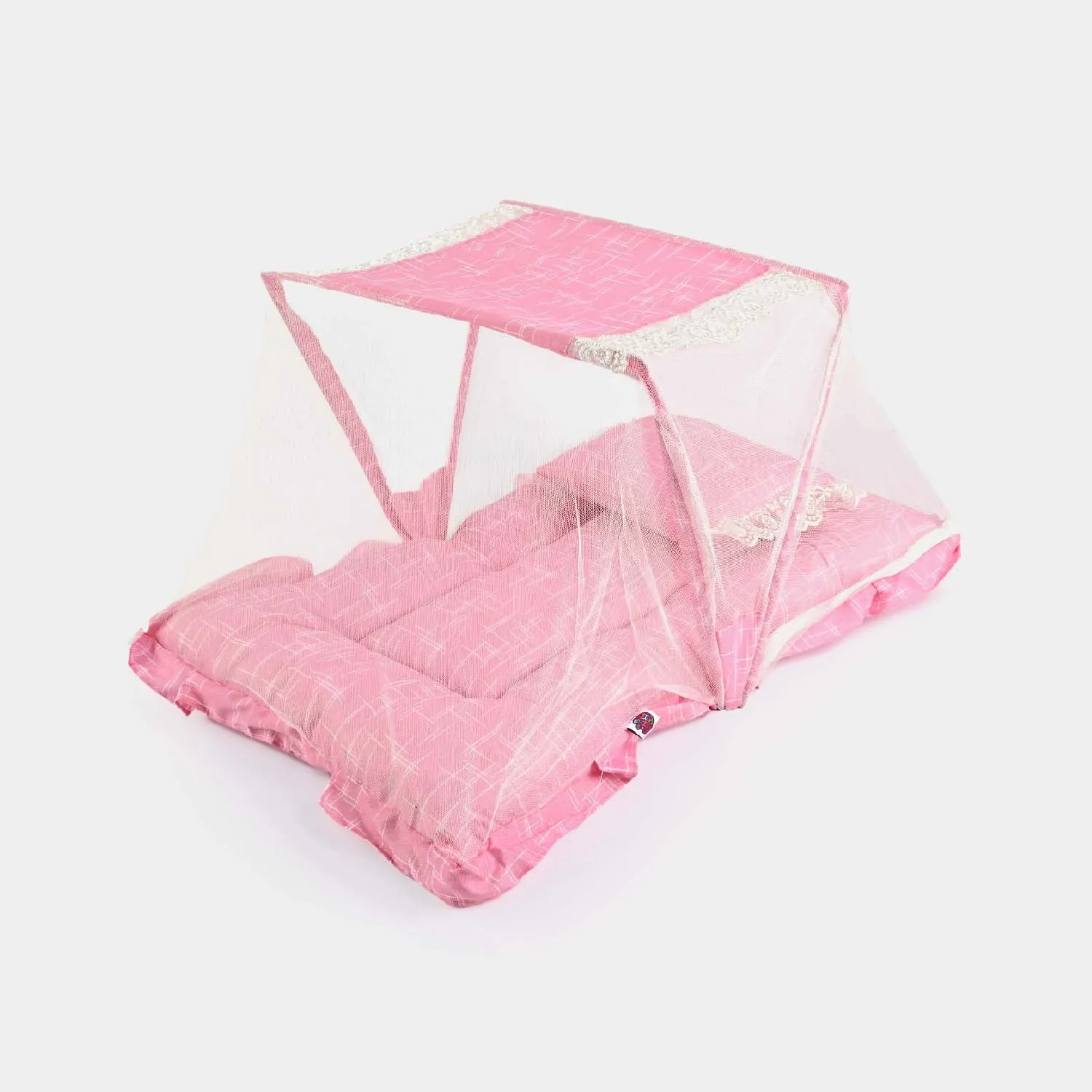 Baby Care Square Bed With Net