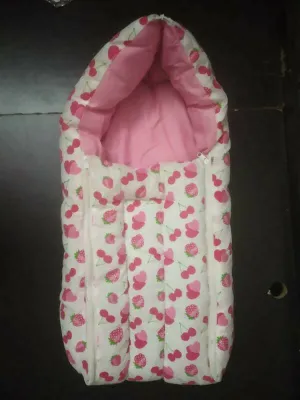 Baby carrier - White and Pink