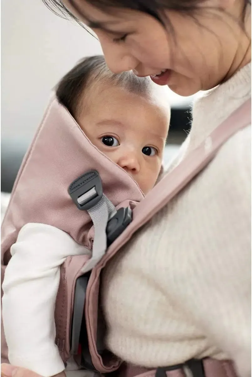 Babybjorn Baby Carrier Mini - Cotton (Dusty Pink)