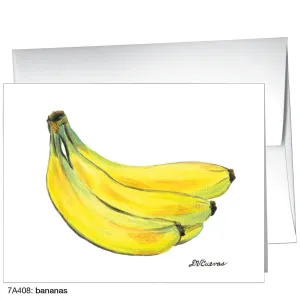 Bananas, Greeting Card (8237)