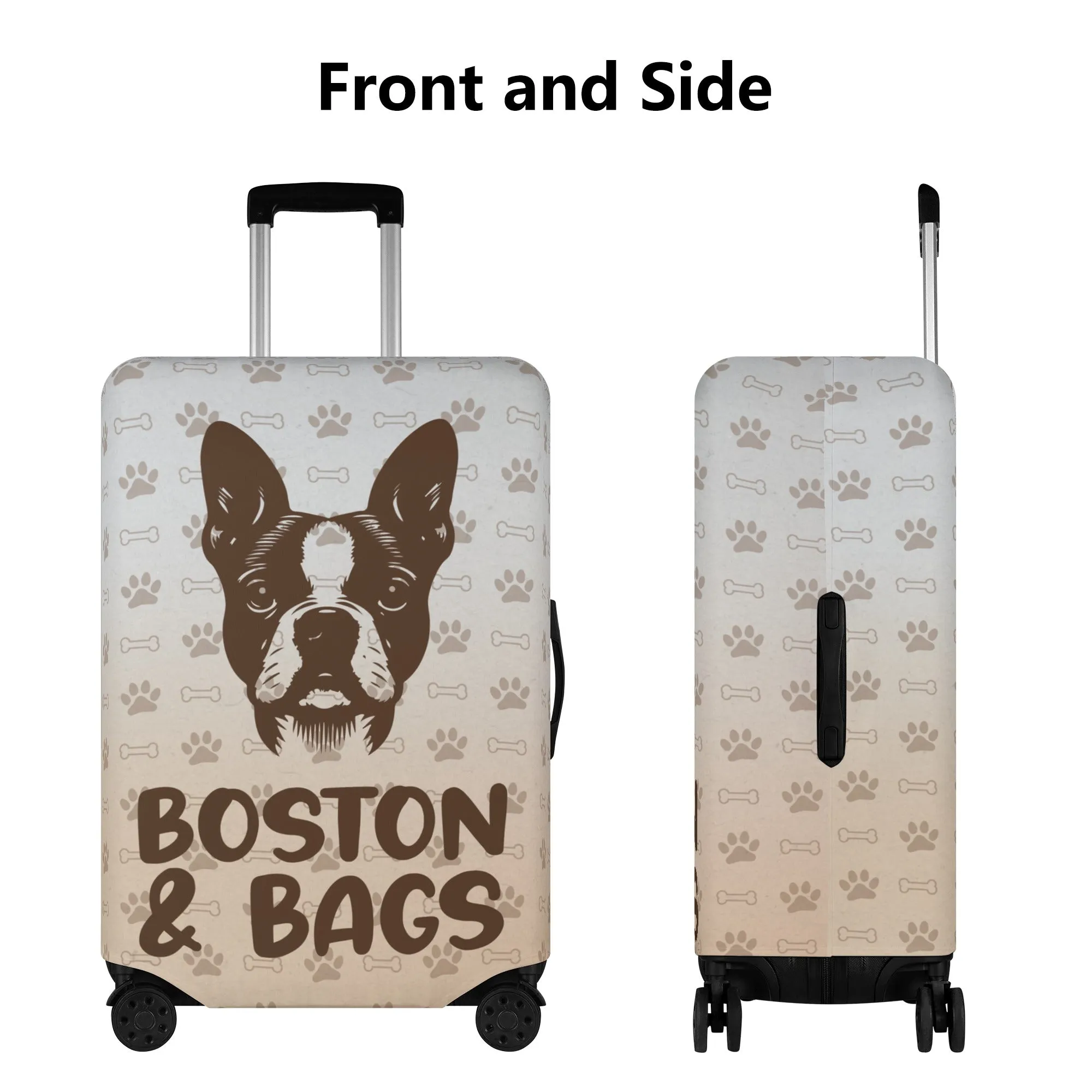 Bear - Luggage Cover for Boston Terrier lovers