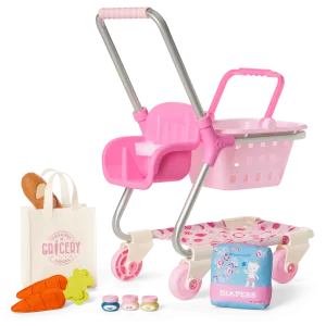 Bitty's™ Shopping Cart & Groceries