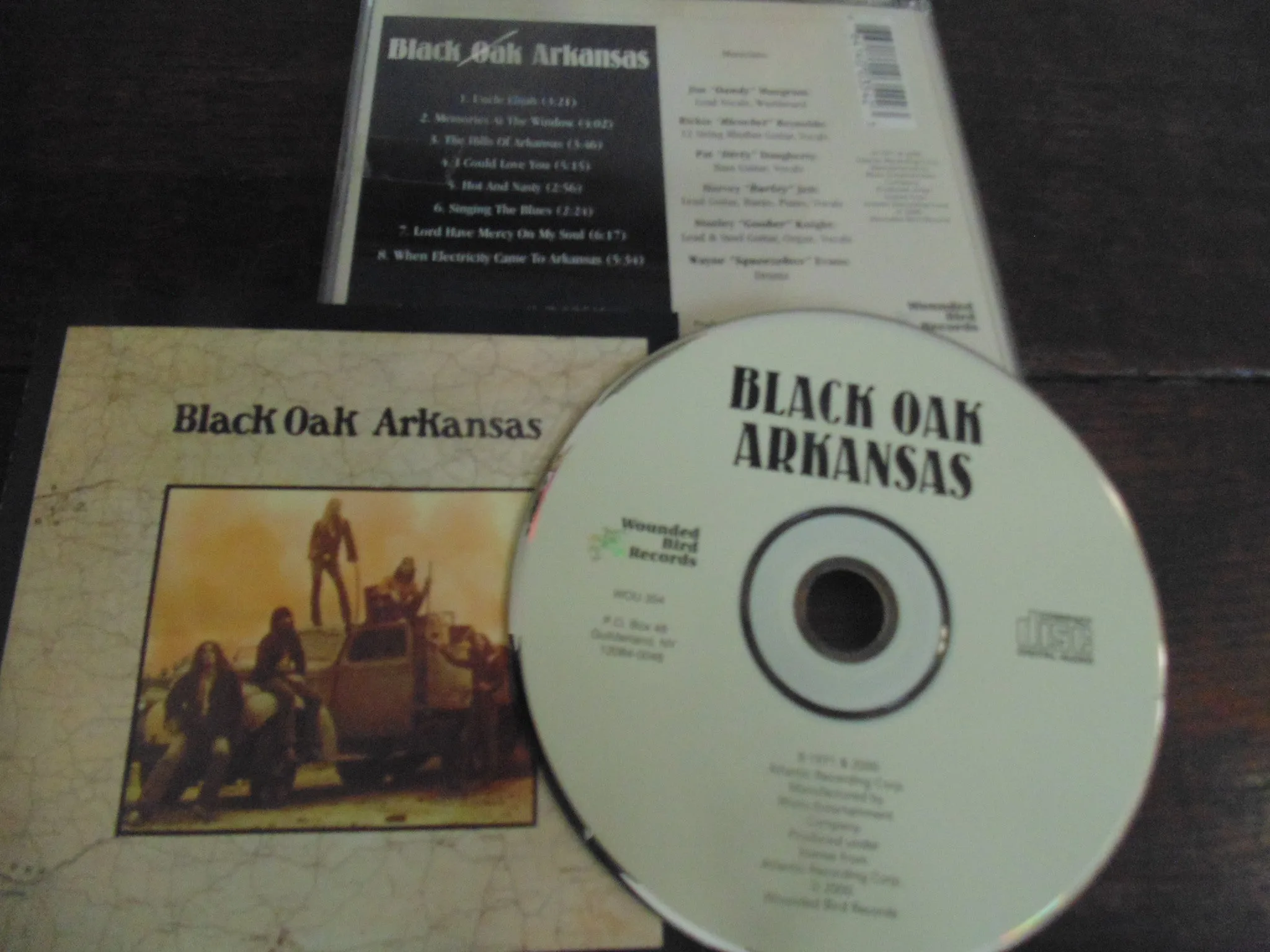 Black Oak Arkansas CD, Self-titled, S/T, Same, Label Debut, Out of Print