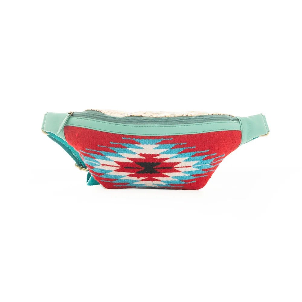 Blazing Serape Fanny Pack Bag