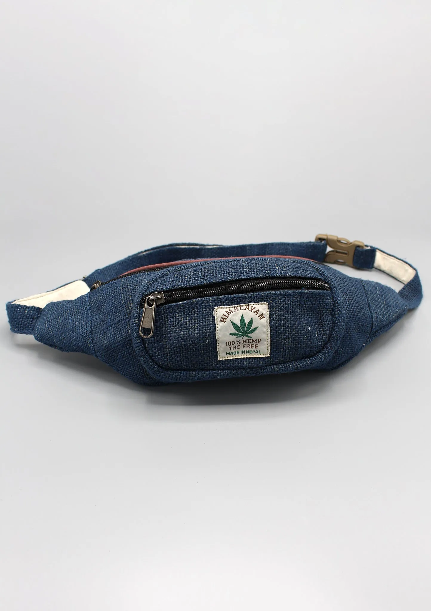 Blue Hemp Waist Utility Belt