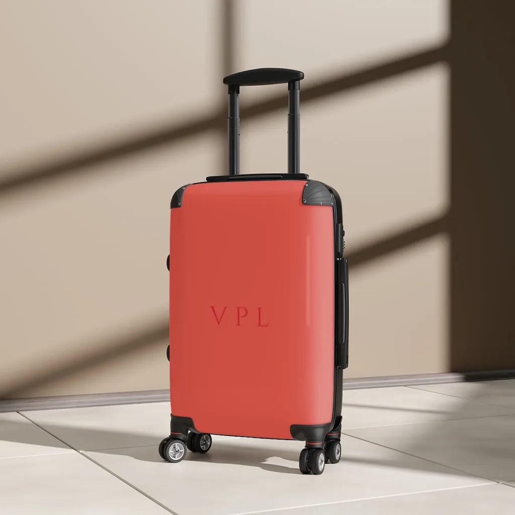 Cabin Suitcase Warm Red