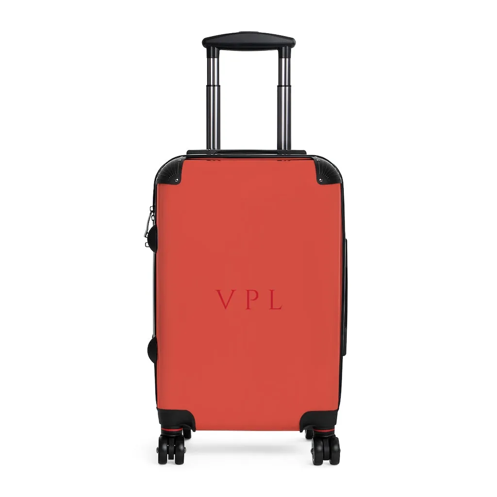 Cabin Suitcase Warm Red