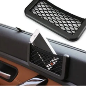 Car Net Phone Holder Pocket - Car Organizer (15x8cm)