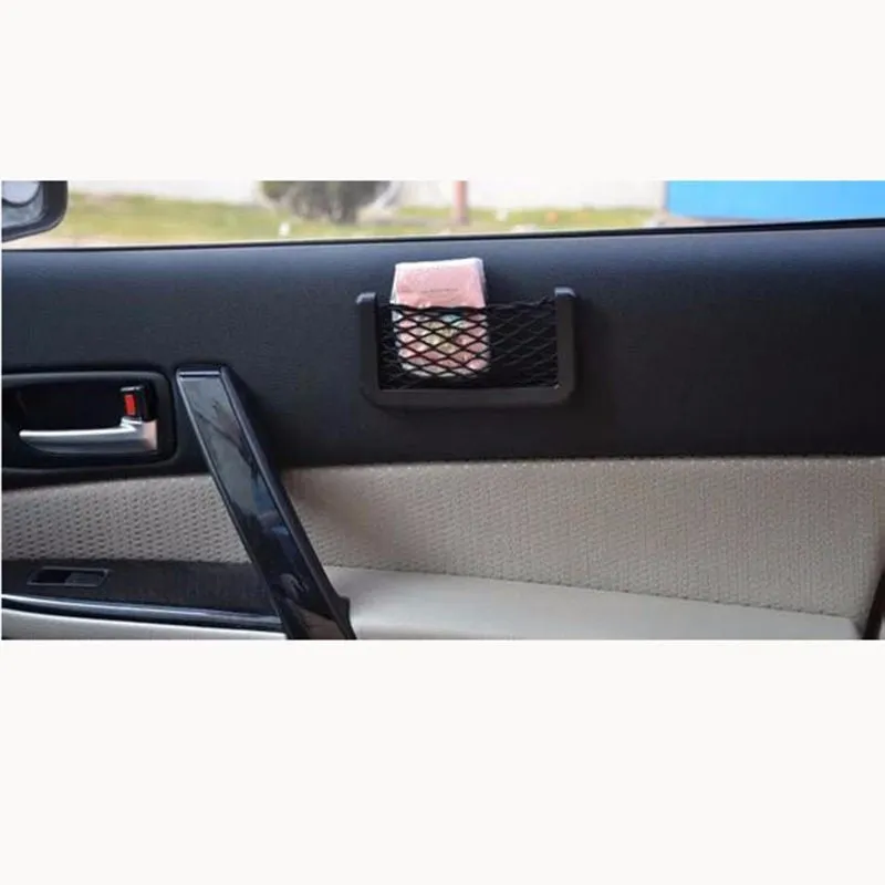 Car Net Phone Holder Pocket - Car Organizer (15x8cm)