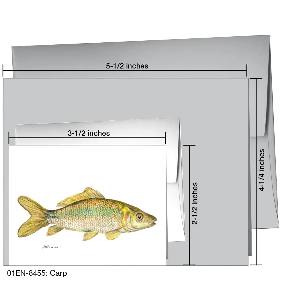 Carp, Greeting Card (8455)