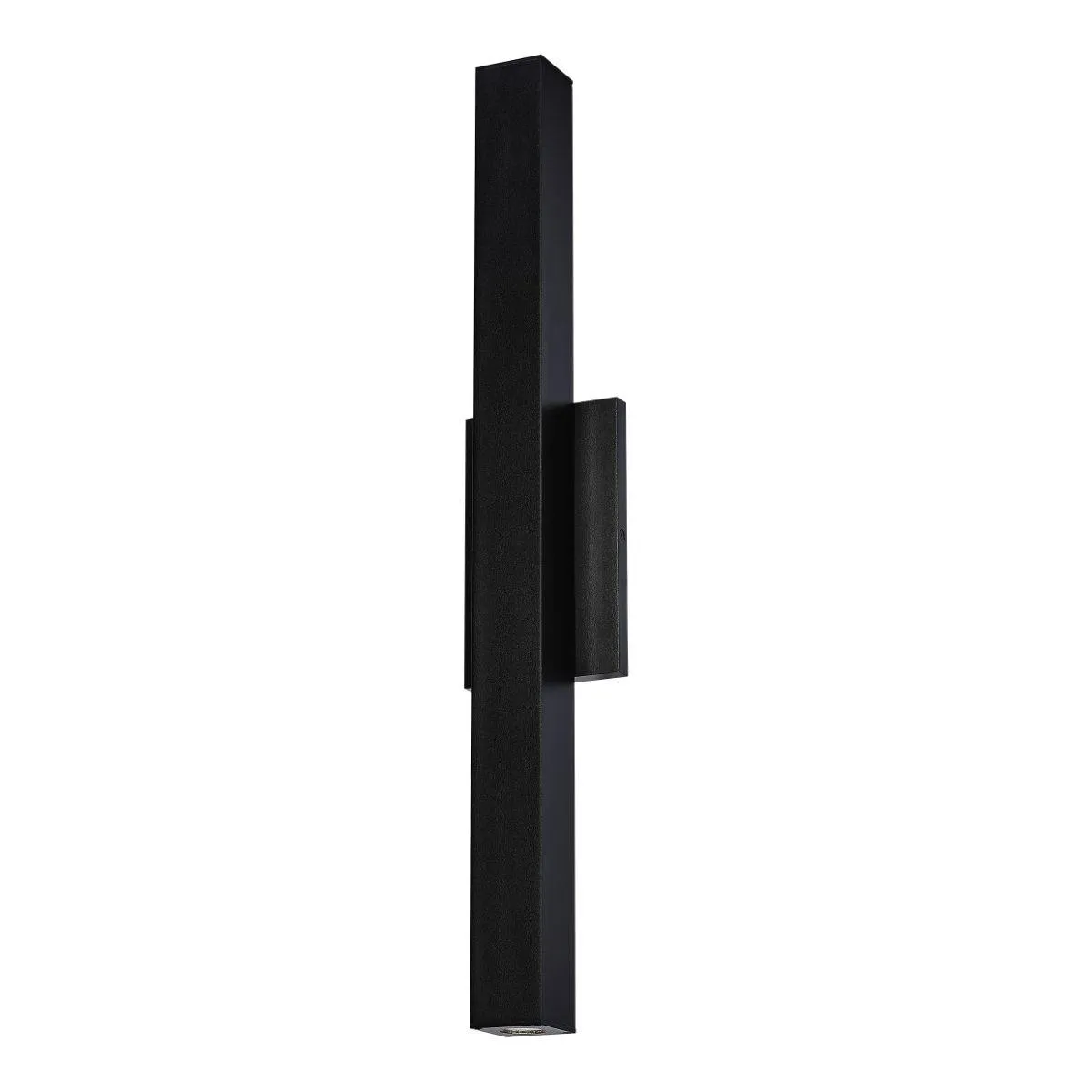 Chara 26 In. Square LED Outdoor Wall Sconce Black Finish