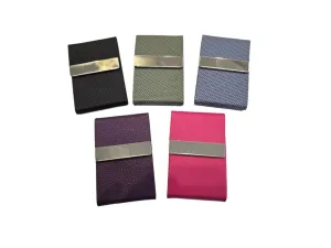 Charge Card or Credit Card or  Business Card   Holder Rfid Pleather Women's 5 Colors  RAZWCCHP