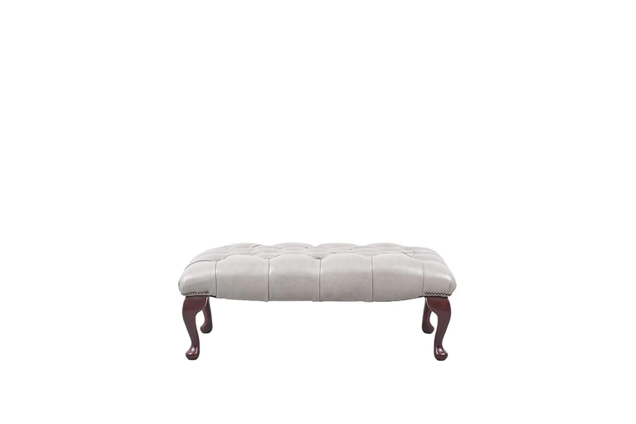 Chesterfield | Queen Anne Bench Footstool | Milton Fog