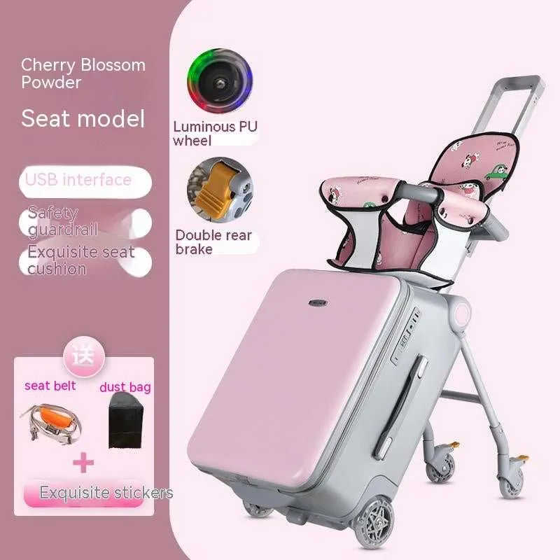 Children Sit And Ride Suit Case