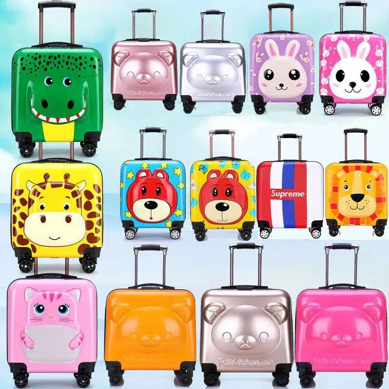 Children's Trolley Case 18-inch Universal Wheel