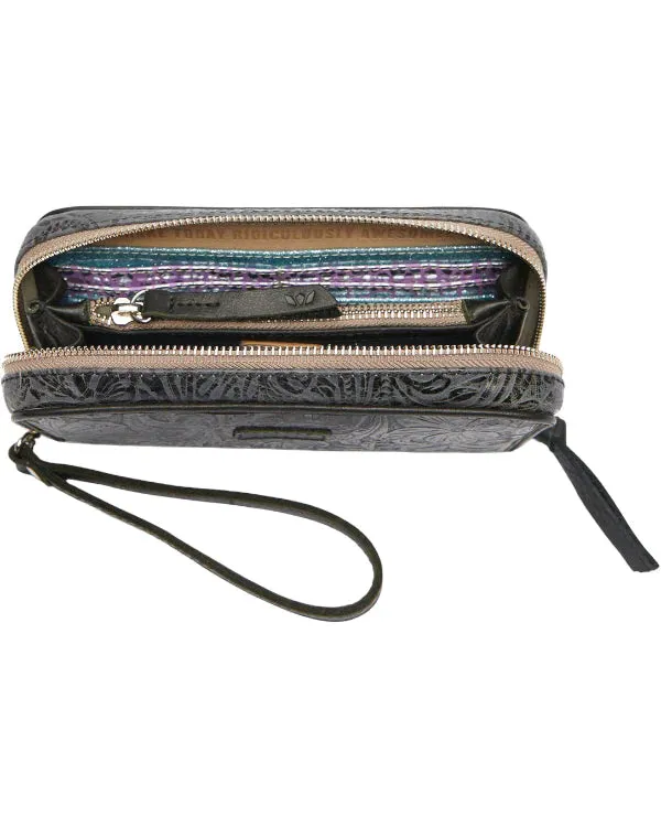 Consuela Wristlet Wallet - Steely