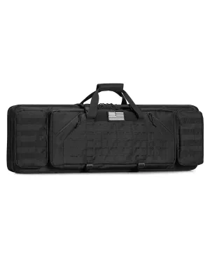 CVLIFE 36" Soft Rifle Case Tactical Double Long Gun Bag