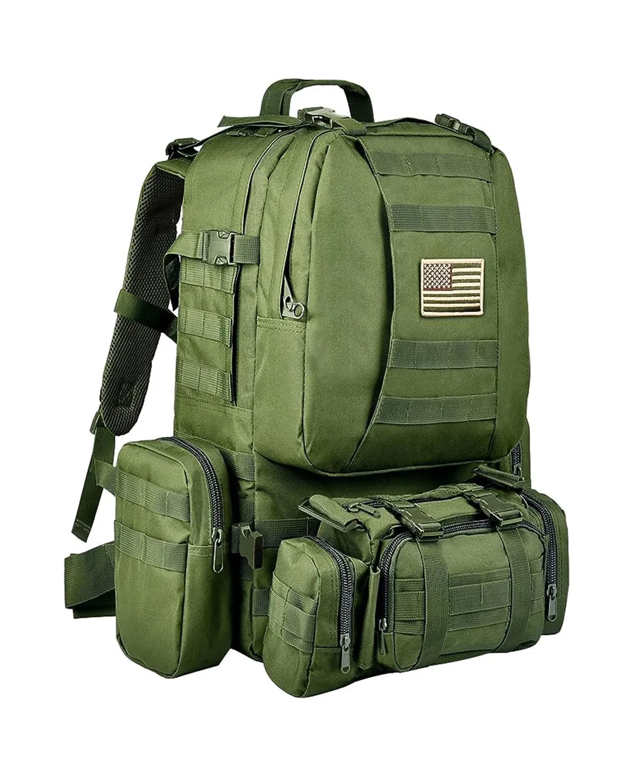 CVLIFE Tactical Backpack Military Army Rucksack 60L Large Assault Pack