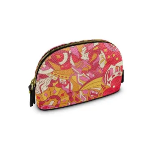 Decora Leather Makeup Bag