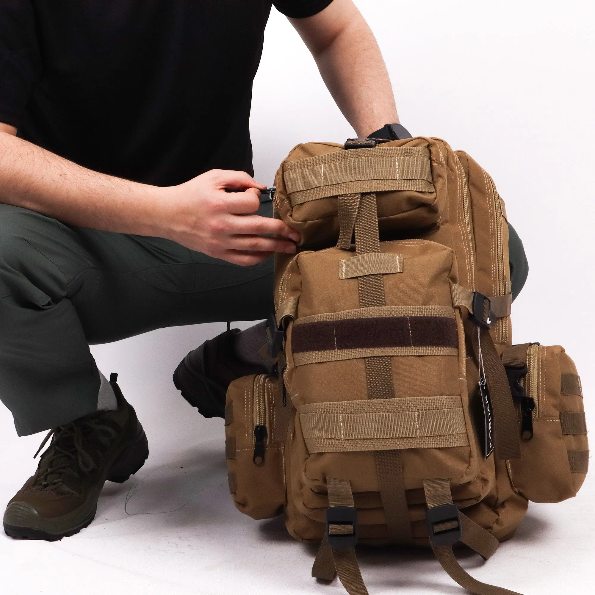 Deserton Camouflage Military Outdoor Backpack - 42 Liters Bag