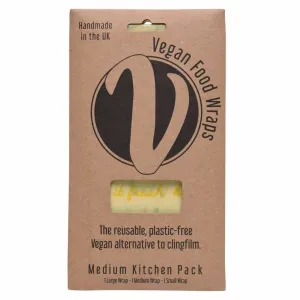 Dexam Vegan Wraps Medium Kitchen Pack of 3