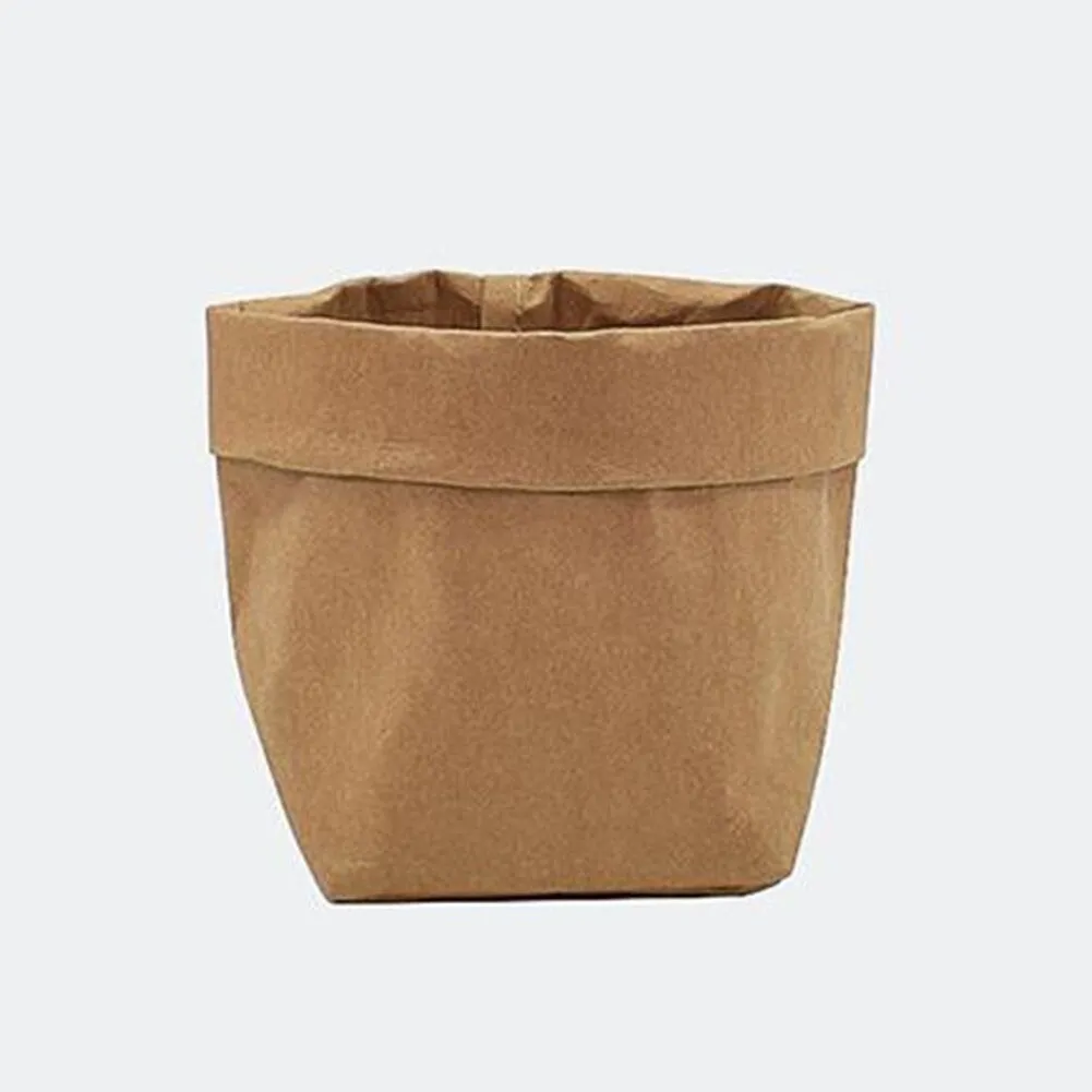 Eco Friendly Flower Pot - Planter - Kraft Flower Pot - Grow Bag - Flower Carrier - Plant Carrier - Flower Bag - Soft - Succulent Planters