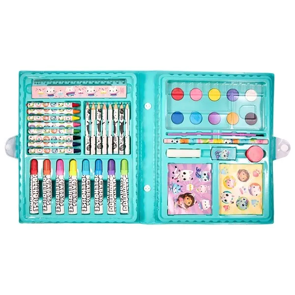 Euromic Gabby's Dollhouse Art Case with  52 pcs