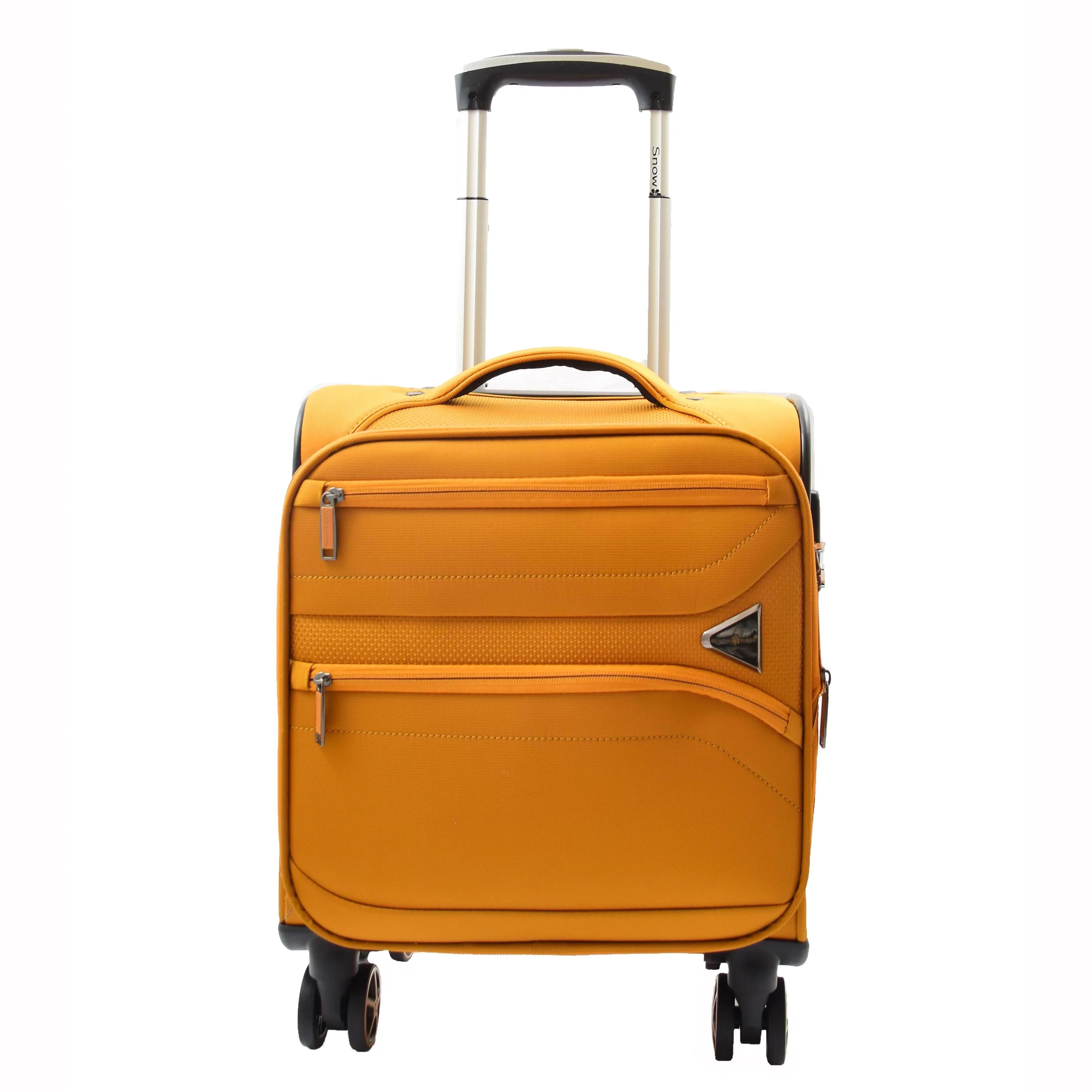 Expandable 8 Wheel Soft Luggage Japan Yellow