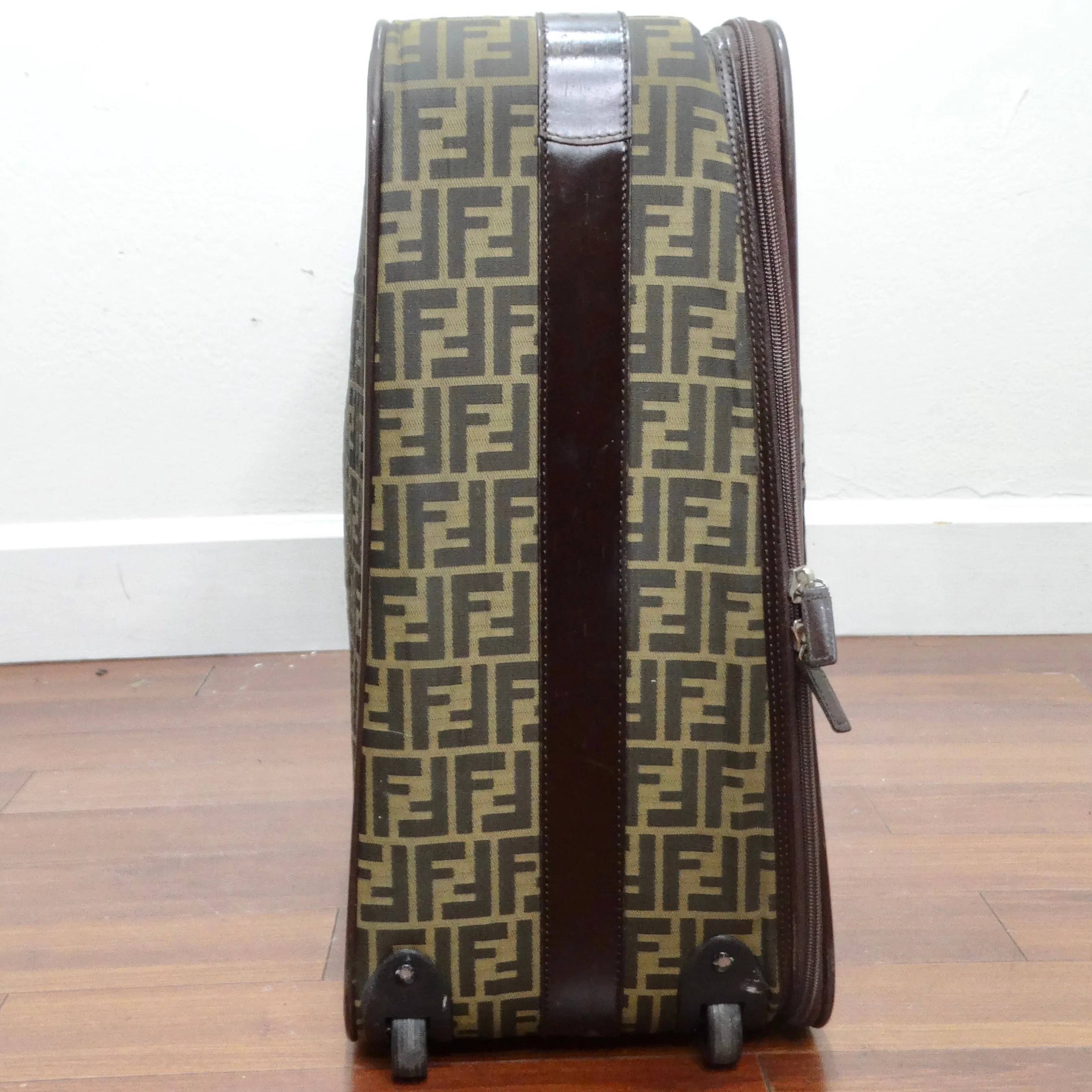 Fendi 1980s Zucca Monogram Suitcase