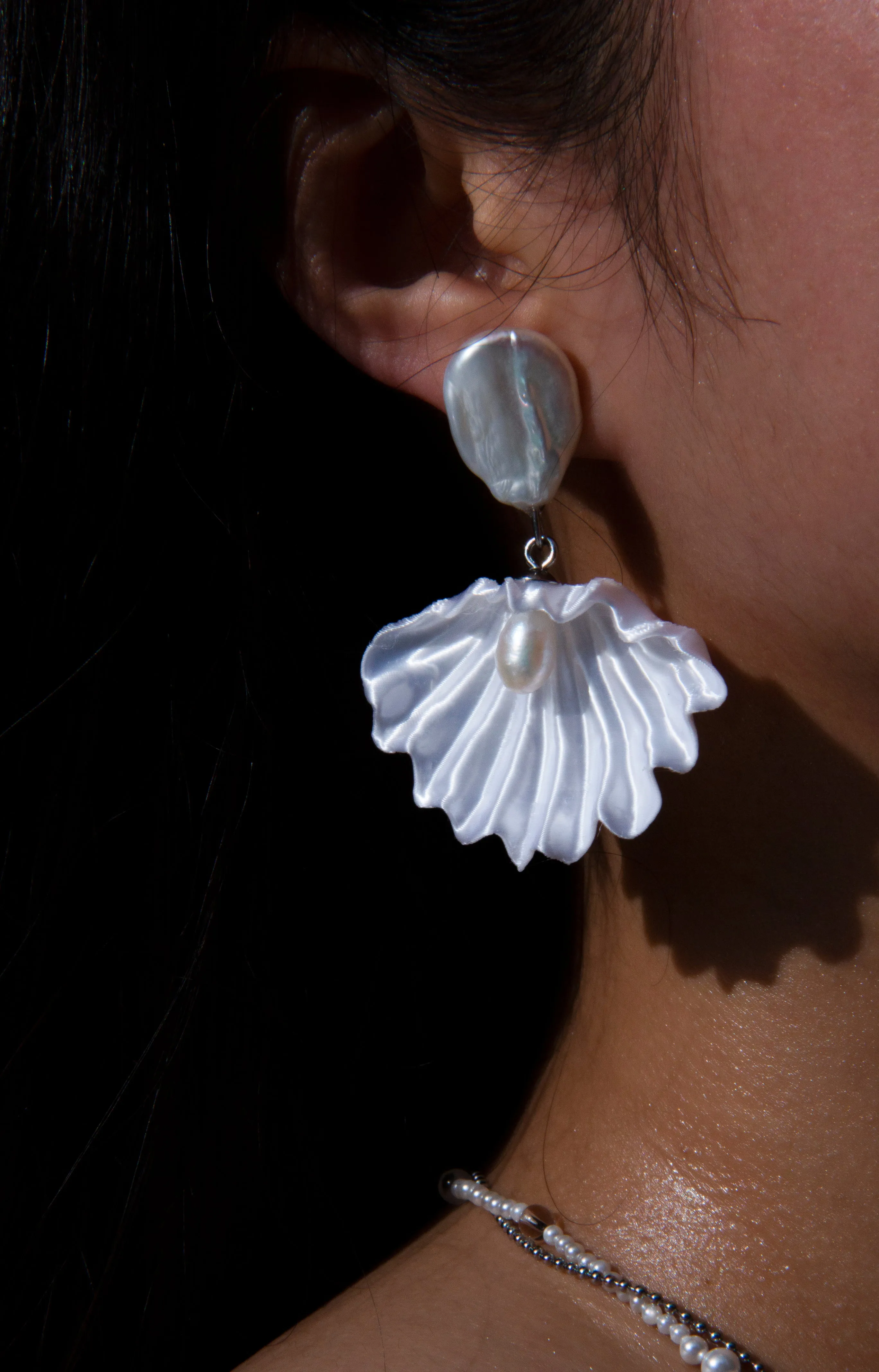 Fervooor Urban Mermaid Sea Shell Earings