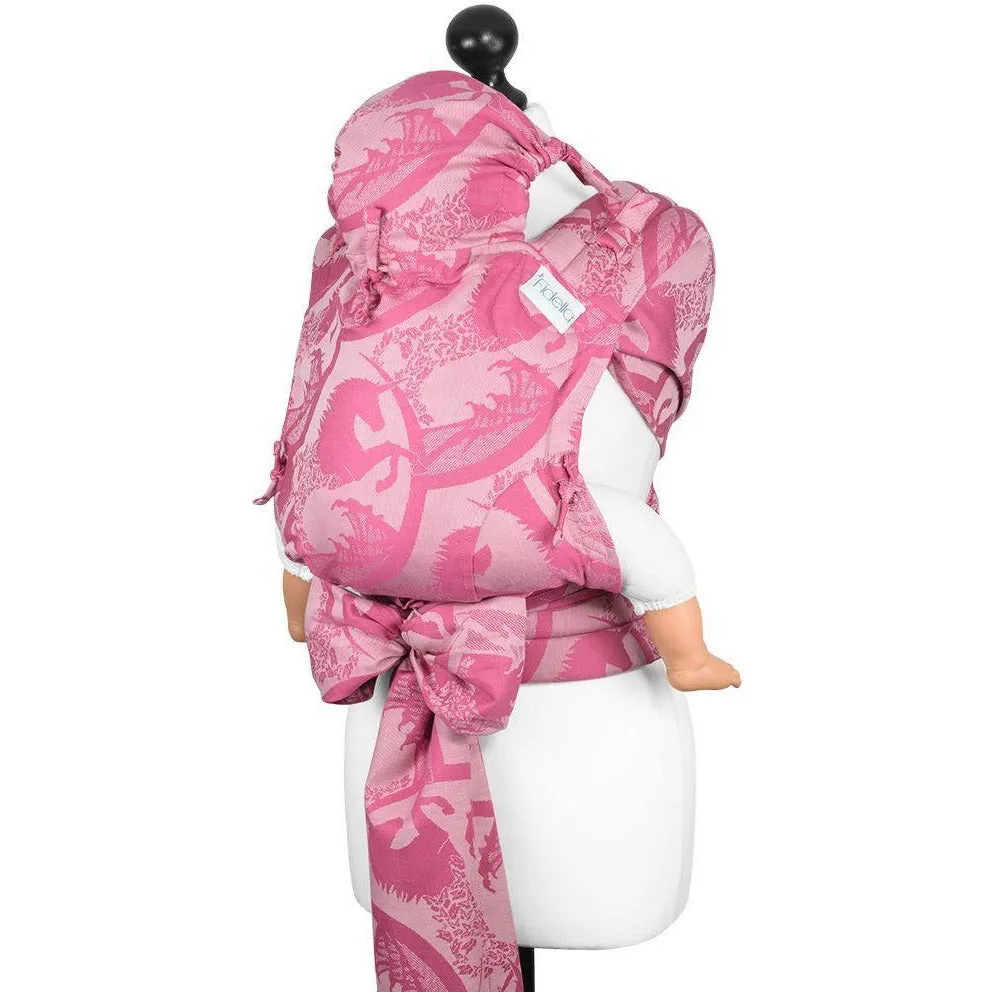 Fidella Fly Tai - MeiTai babycarrier Limited Edition Unicorn Tale Pink Rose (Baby Size - From Birth)