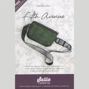 Fifth Avenue Fanny Pack Pattern