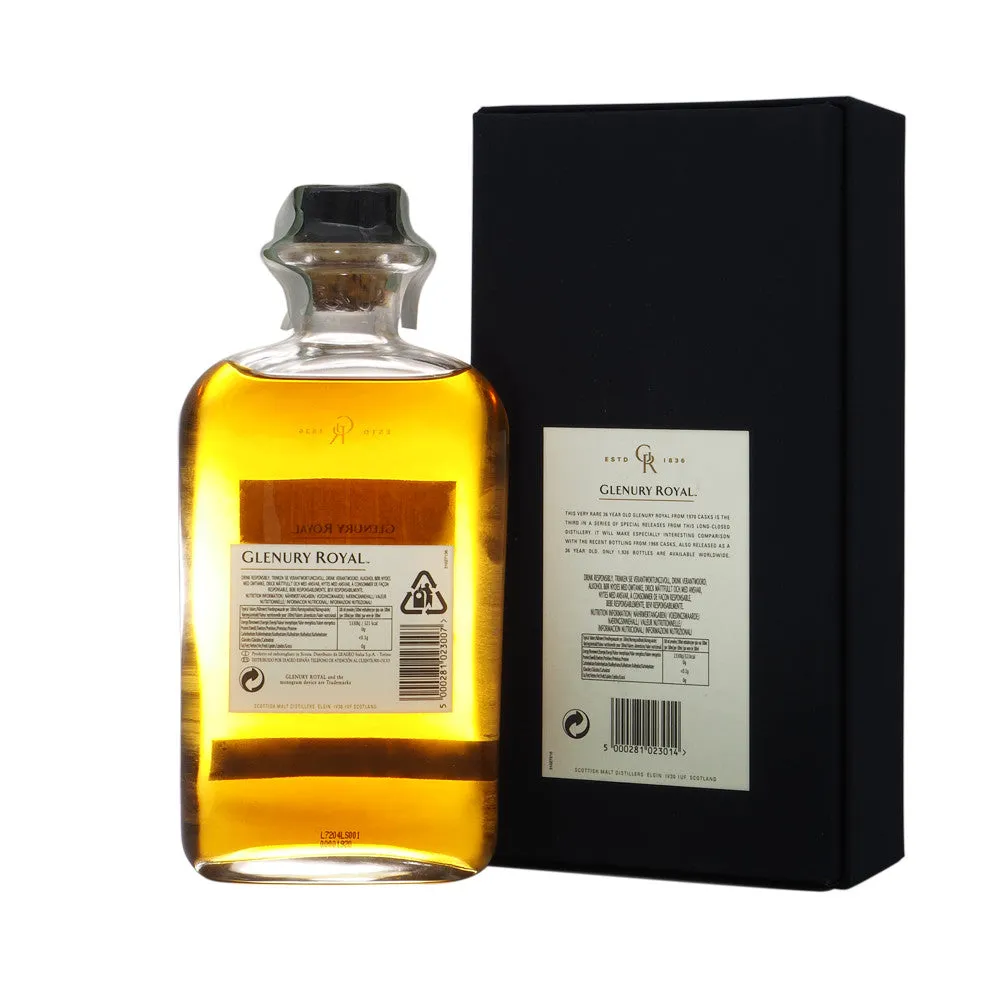 Glenury Royal 1970 36 Years - Diageo Special Release